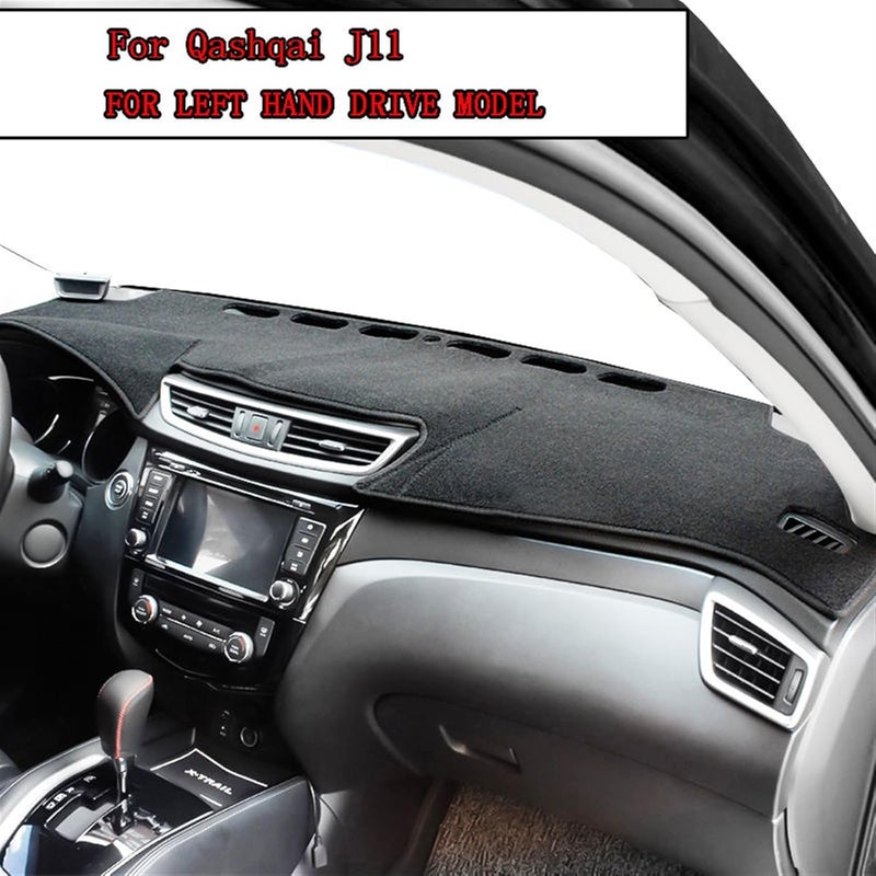 Wivplex LHD Car Dashboard Cover Mat for Nissan Qashqai J11 - Image 5