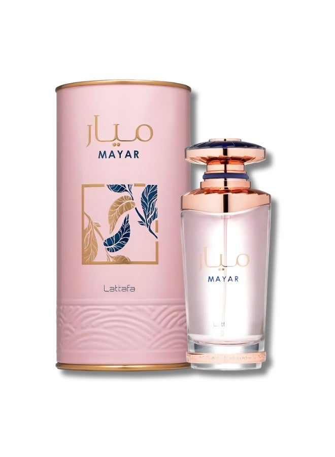 Lattafa Mayar Pink Eau De Parfum 100ml for Women – Sweet Floral Fruity Long Lasting Perfume