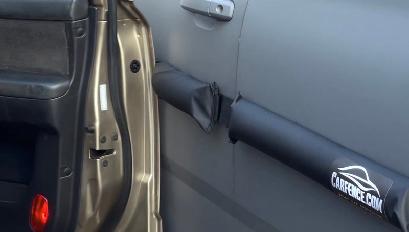 HRX Glass HRX Car Door Dent Protector for Non-Aluminum Cars Doors - 4 Doors Pack - Removable Soft Cushion Magnetic Door Guards - Door Ding Bumper and Scratch Protector - Prevents Dents, Scratches & Dings - Image 5