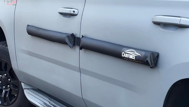 HRX Glass HRX Car Door Dent Protector for Non-Aluminum Cars Doors - 4 Doors Pack - Removable Soft Cushion Magnetic Door Guards - Door Ding Bumper and Scratch Protector - Prevents Dents, Scratches & Dings - Image 4