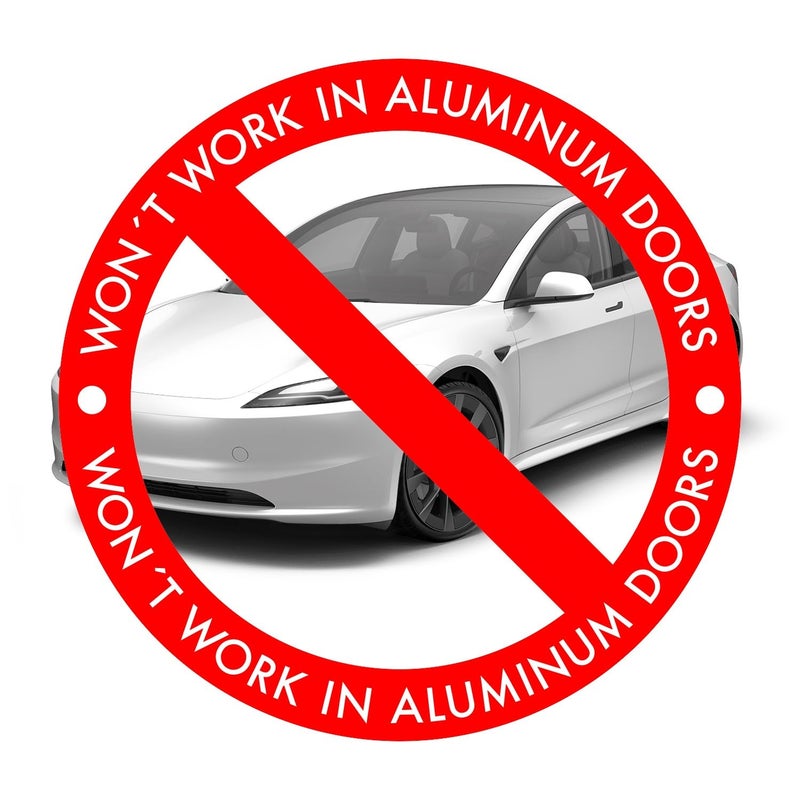 HRX Glass HRX Car Door Dent Protector for Non-Aluminum Cars Doors - 4 Doors Pack - Removable Soft Cushion Magnetic Door Guards - Door Ding Bumper and Scratch Protector - Prevents Dents, Scratches & Dings - Image 2