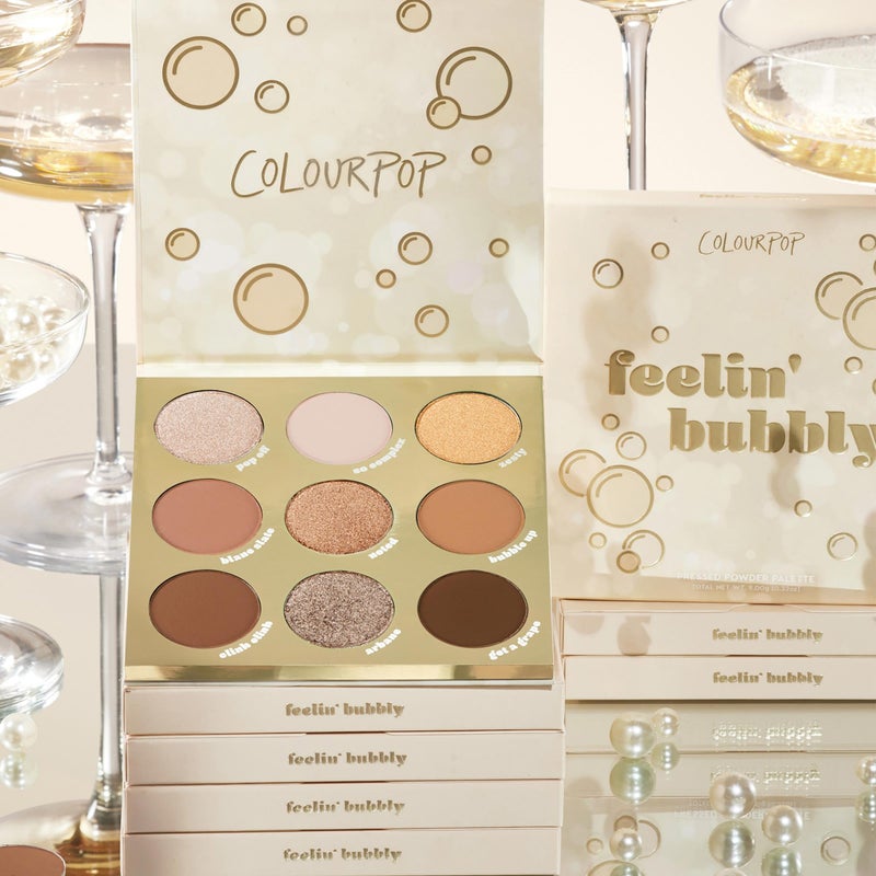 ColourPop لوحة ظلال العيون كولور بوب فيلين بابللي - لوحة بنية وذهبية مع لمسات معدنية ومطفية - مكياج عيون عالي الصبغة مع تركيبة تدوم طويلاً (0.3 أونصة) - Image 5