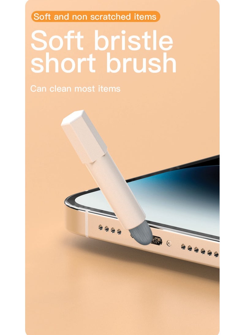 GREEN LION 20 in 1 Cleaning Kit / Screen Cleaner / Camera Screen Brush / Earphone Charging Compartment Brush / Key Extractor / Cleaning the Pen Tip / Large Cleaning Brush / Multifunctional Cleaning Kit - White - Image 5