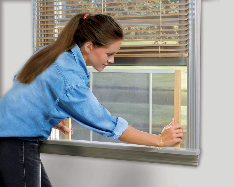 Frost King 2AWS1845 WB Marvin Adjustable Window Screen, 18in High x Fits 25-45in Wide (2 Pack) - Image 3