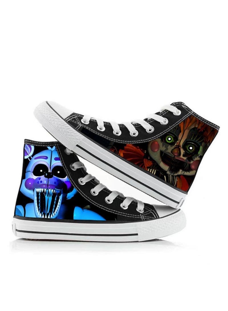 Unisex Top Canvas Shoes – Stylish Couple Sneakers for Casual & Cosplay - Image 1