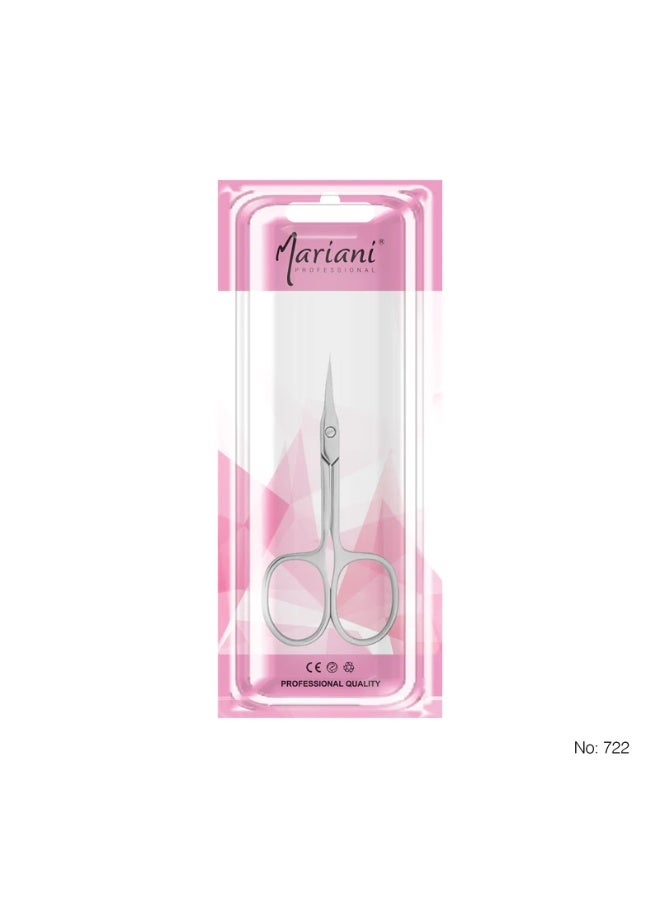 Mariani Professional Stainless Steel Eyebrow and Cuticle Scissor Mariani - Image 1