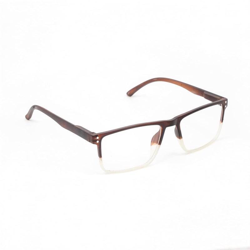 Lens+ Lensplus Square TR Full Rim Eyeglasses with Blue Cut Lightweight Unisex Eyewear for Men & Women | Stylish Computer & Daily Use Frame - Image 2