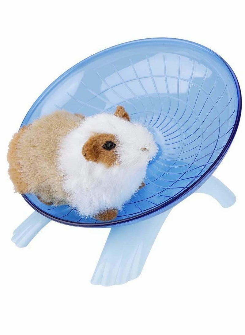 Hamster Flying Saucer Exercise Wheel, Durable Premium Silent Plastic Running Wheel - Image 1