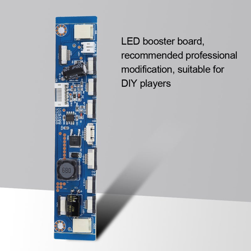لوحة تعزيز الإضاءة الصمامية (LED): واجهة عالمية 2P 6P 10P 12P - مع كابلات متعددة، مجموعة عمل يدوية لعشاق العمل اليدوي، تعديل الإضاءة الصمامية، مصدر طاقة للمصابيح - Image 2