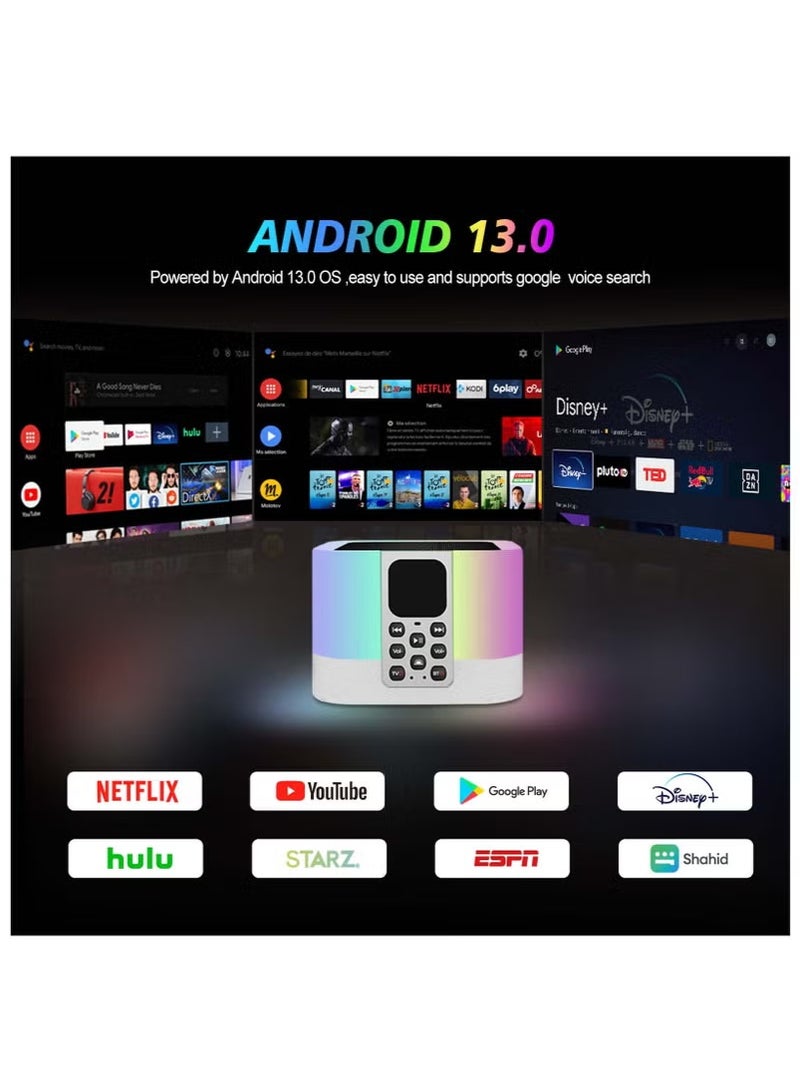 JAJEEK Z1 MIX ATV Android 13 TV Box – 8K/4K Ultra HD HDR Streaming Media Player with Voice Remote, Bluetooth 5.0, Dual-Band WiFi | Smart Android TV Box with 2GB RAM + 16GB Storage | Home Cinema & IPTV Streaming Device  - Image 4