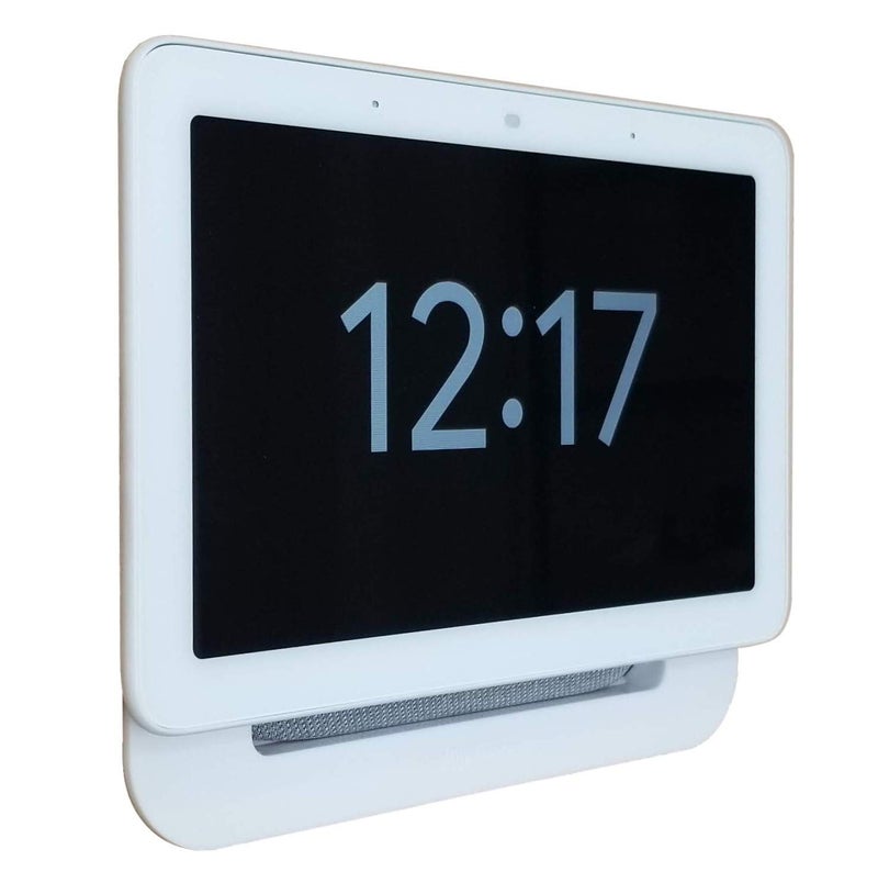 Mount Genie Simple Built-in Google Nest Hub Gen 1 Wall Mount [DOES NOT FIT 2021 GEN 2]: The Perfect Smart Home Command Center | PoE Option Available | Designed in The USA - Image 1