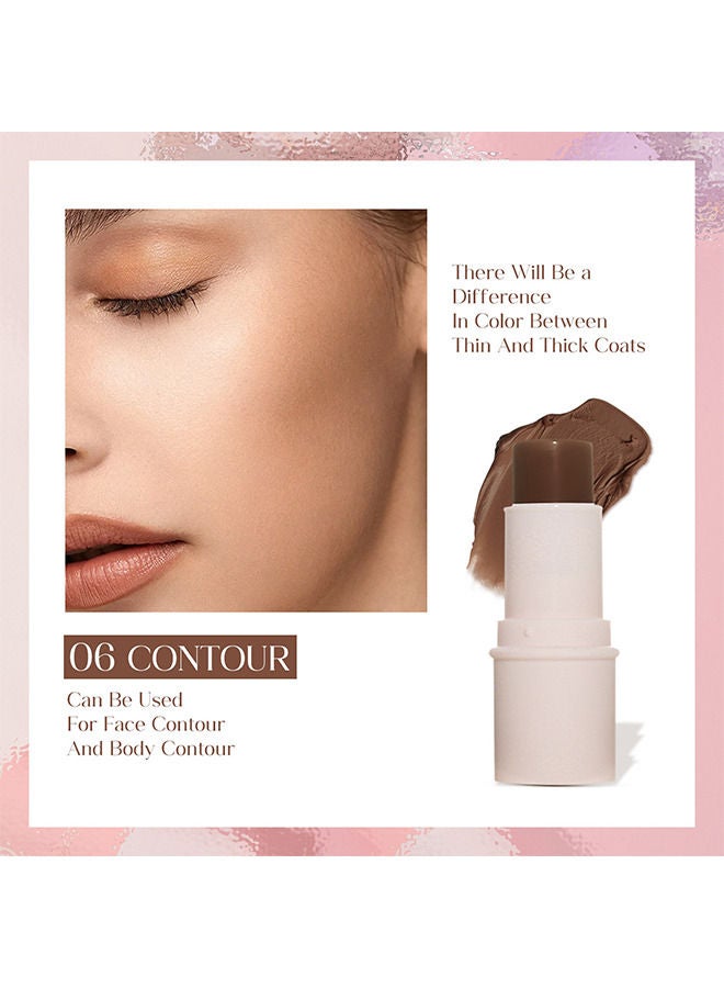 يونج فيجن مكياج عصا الكنتور ، عصا المكياج اللامسعة للبرونز والتشطيب غير اللامع للنساء ، محيط مكياج محترف خفيف الوزن ومزج - Image 3