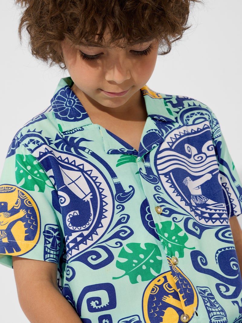 The Souled Store Disney: Maui The Strongest Boys Shirt | Graphic Print Casual Everyday Wear (2-8 Yrs) - Image 2