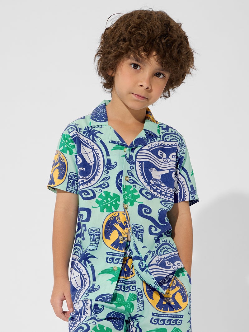 The Souled Store Disney: Maui The Strongest Boys Shirt | Graphic Print Casual Everyday Wear (2-8 Yrs) - Image 1