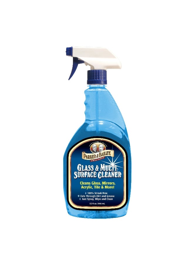 باركر آند بايلي 300014 بخاخ منظف الأسطح والزجاج متعدد الأغراض أزرق 32 أونصة - Image 1