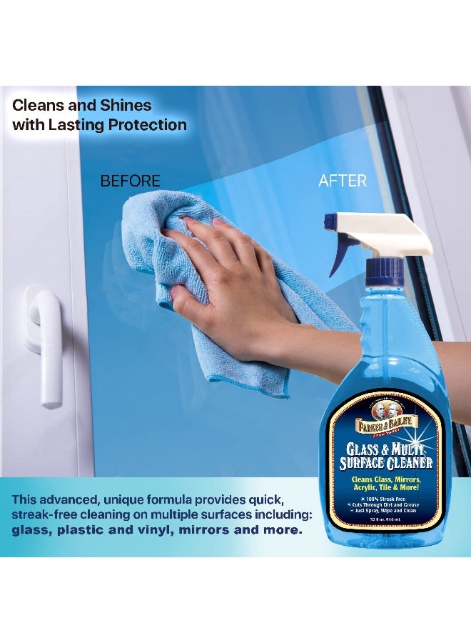 باركر آند بايلي 300014 بخاخ منظف الأسطح والزجاج متعدد الأغراض أزرق 32 أونصة - Image 2