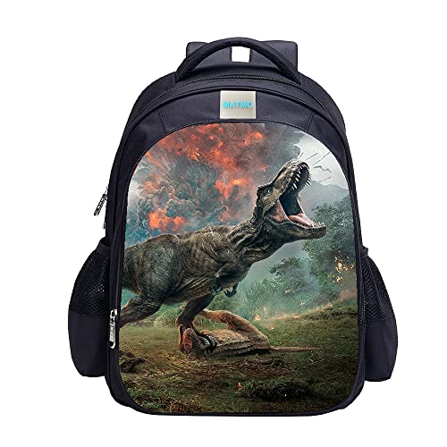 MATMO Dinosaur Backpack for Boys - School Bookbag for Kids (22-2) - Image 1