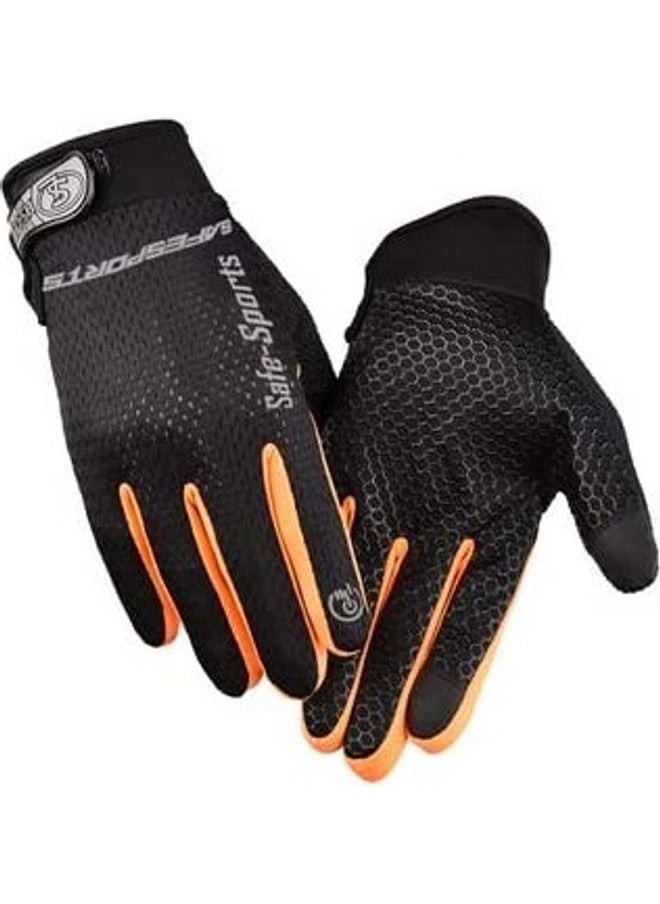 NIBEMINENT Anti-Slip Weight Lifting Gym Gloves L  - Image 1