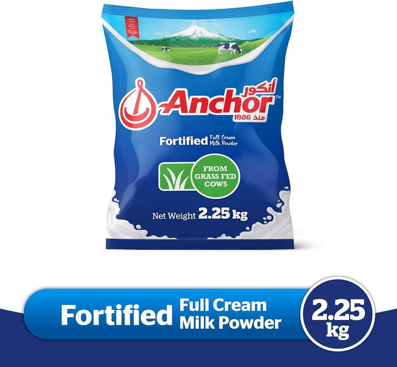 Anchor Fortified Full Cream Milk Powder 2.25kg - Image 2