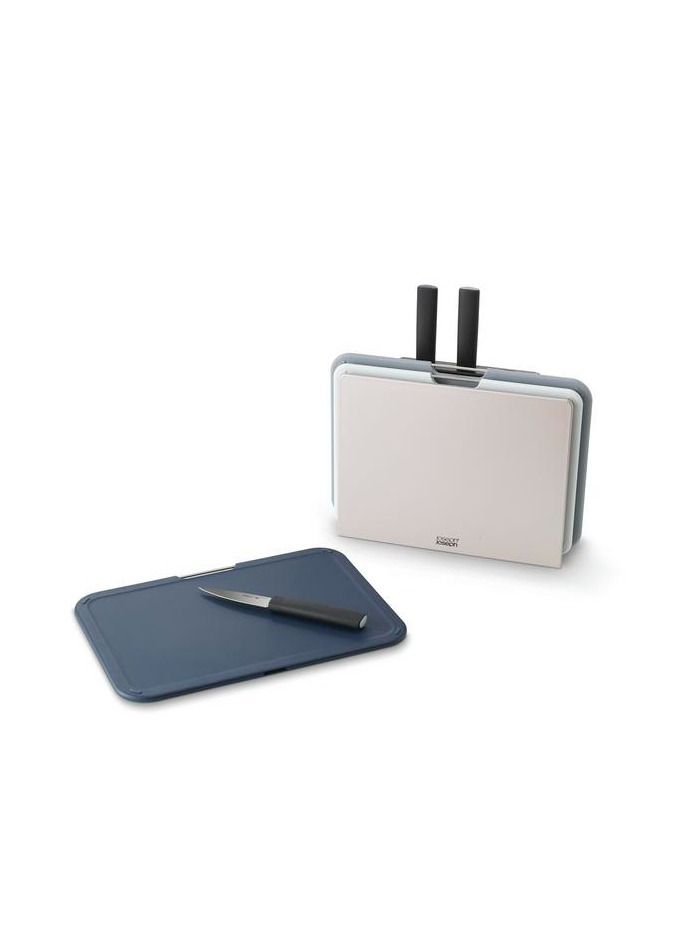 Joseph Joseph Nest Boards Plus with Knives Silver - Image 2