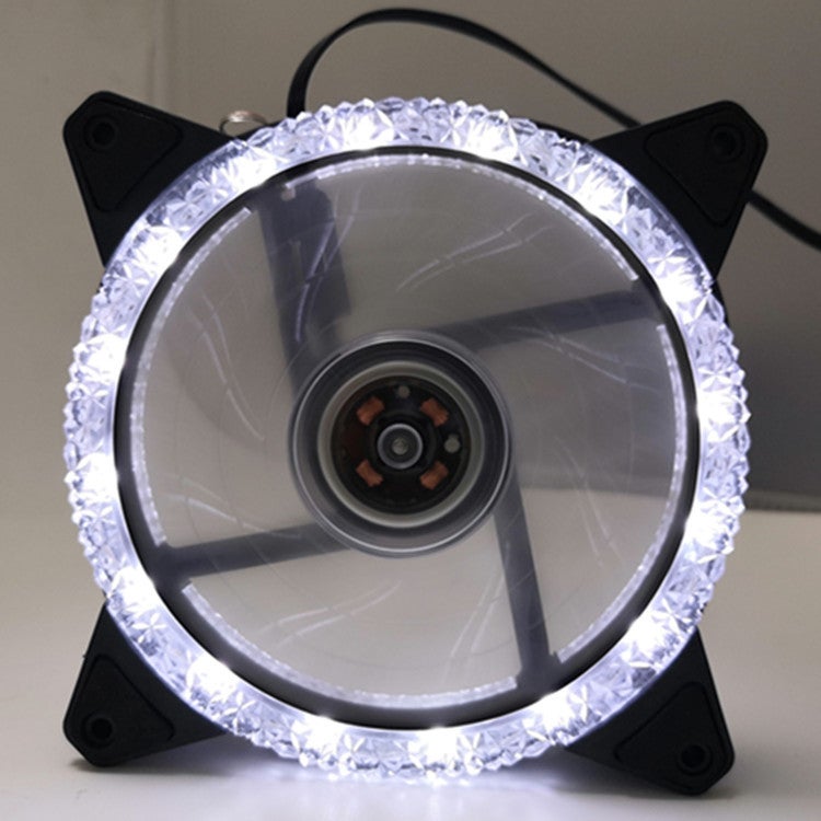 Aurora Eclipse 16LED 12025 Dual Ring PC Case FanIce drill White Ice drill White 