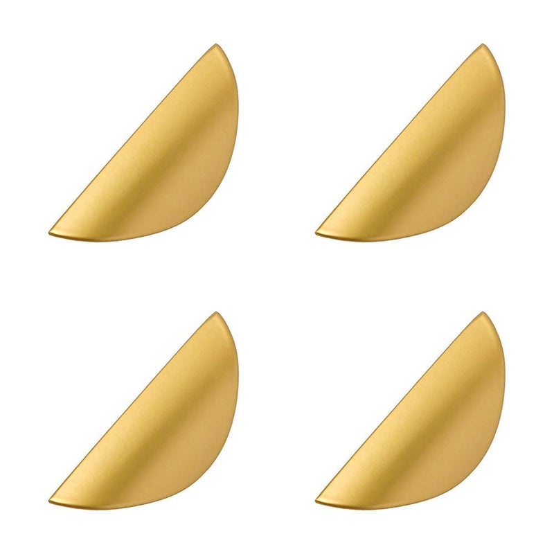 Primst Modern Light Brushed Cabinet Pulls Furniture Hardware Collection Cabinet Handles Drawer Pulls Door Pulls Kitchen Cupboard Handle Pack Of 4 (Gold S-4Pcs) - Image 1