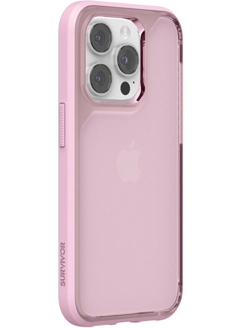 Griffin غطاء حماية Survivor Strong لجهاز iPhone 14 Pro - وردي - Image 5
