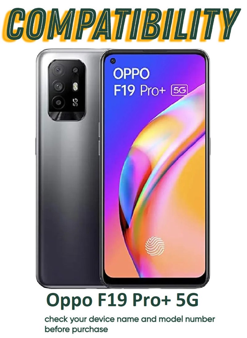 أكاليكس قطعتين، حماية شاشة،  لهاتف اوبو  اف 19 برو بلس 5G، جودة ممتازة. - Image 3