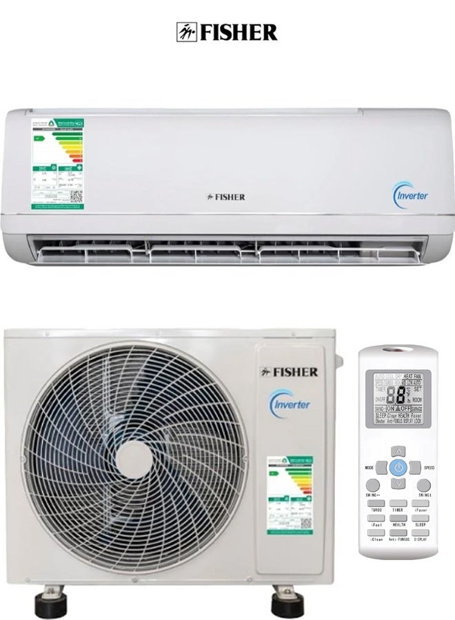FISHER 1.5 Ton Inverter Split Air Conditioner 18000 BTU - Cooling Only - White |  FSACME-XC18CIB - Image 1