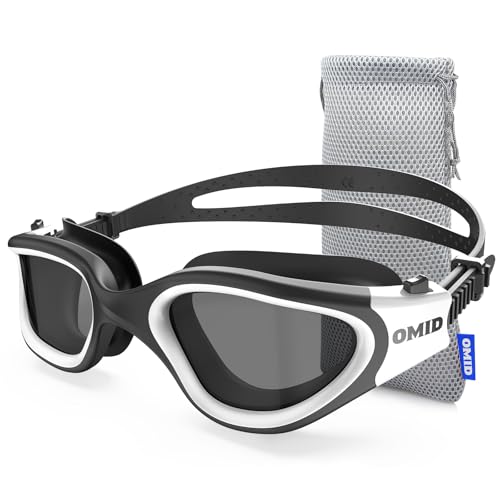 OMID Swim Goggles, P2 Polarized Swimming Goggles for Men Anti-fog Goggles Swimming for Adult Women - Image 1
