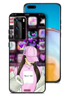 Tolwak Huawei P40 Pro 5G Protective Case Cover Anti Social Club  - Image 1