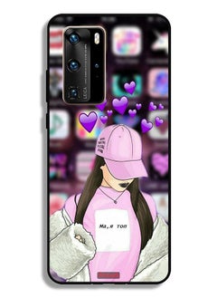 Tolwak Huawei P40 Pro 5G Protective Case Cover Anti Social Club  - Image 2