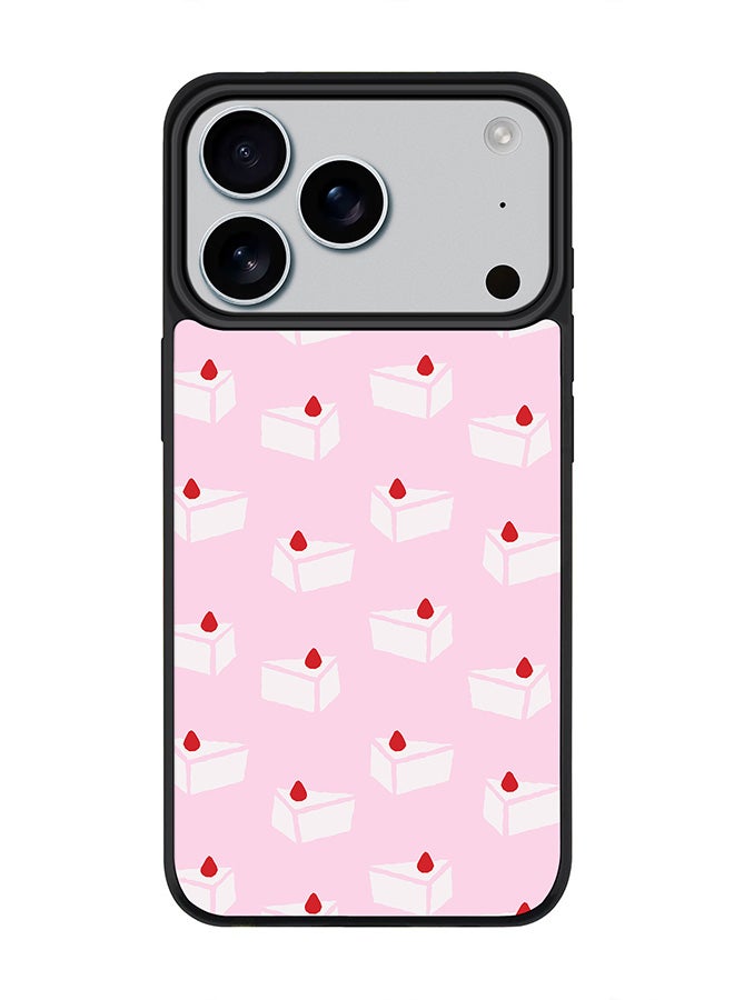 Stylizedd iPhone 17 Pro Case, [Compatible with MagSafe] Slim Magnetic cover Phone Case iPhone 17 Pro -Cake Piece - Image 1