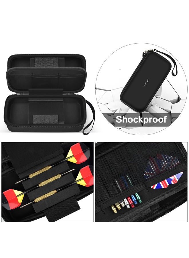 GWCASE Dart Case for 6 Steel Tip and Soft Tip Darts, Dart Carrying Storage Holder Fits for Dart Tips, Shafts and Flights (Box Only) - Image 4