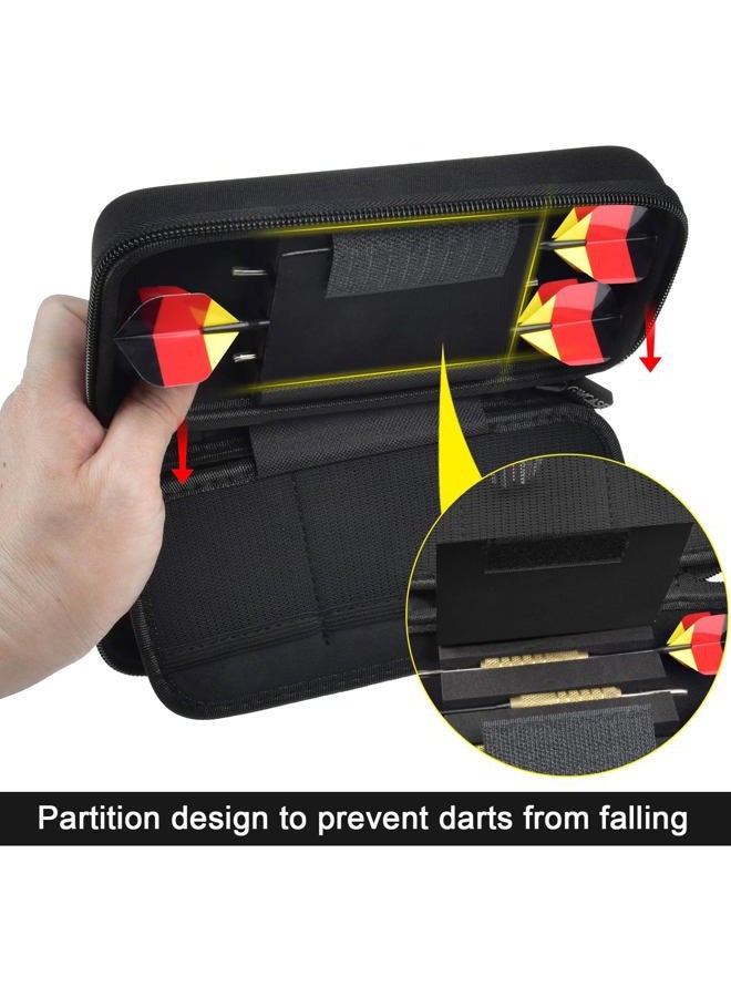 GWCASE Dart Case for 6 Steel Tip and Soft Tip Darts, Dart Carrying Storage Holder Fits for Dart Tips, Shafts and Flights (Box Only) - Image 5