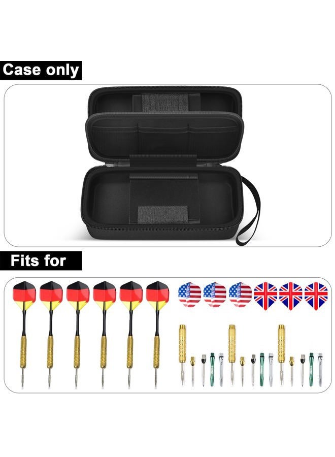 GWCASE Dart Case for 6 Steel Tip and Soft Tip Darts, Dart Carrying Storage Holder Fits for Dart Tips, Shafts and Flights (Box Only) - Image 2