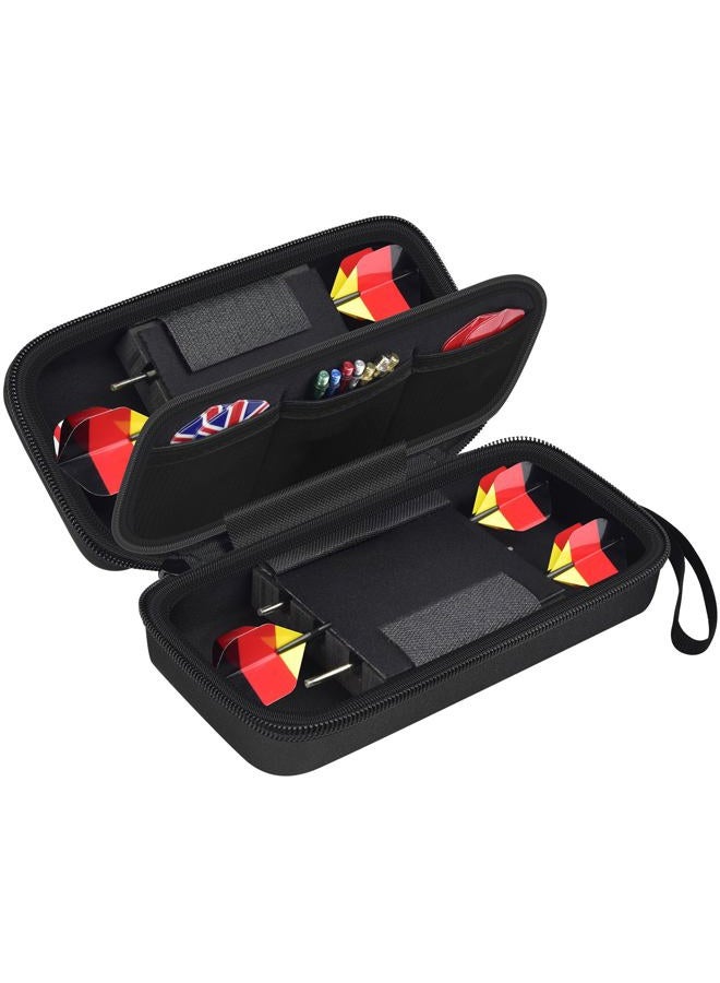 GWCASE Dart Case for 6 Steel Tip and Soft Tip Darts, Dart Carrying Storage Holder Fits for Dart Tips, Shafts and Flights (Box Only) - Image 1