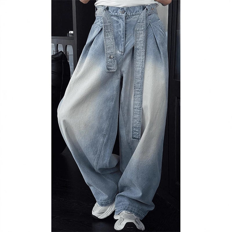 Unisex Casual Daily Denim Jeans - Image 4