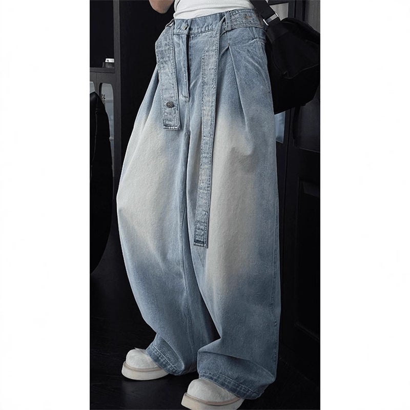 Unisex Casual Daily Denim Jeans - Image 2