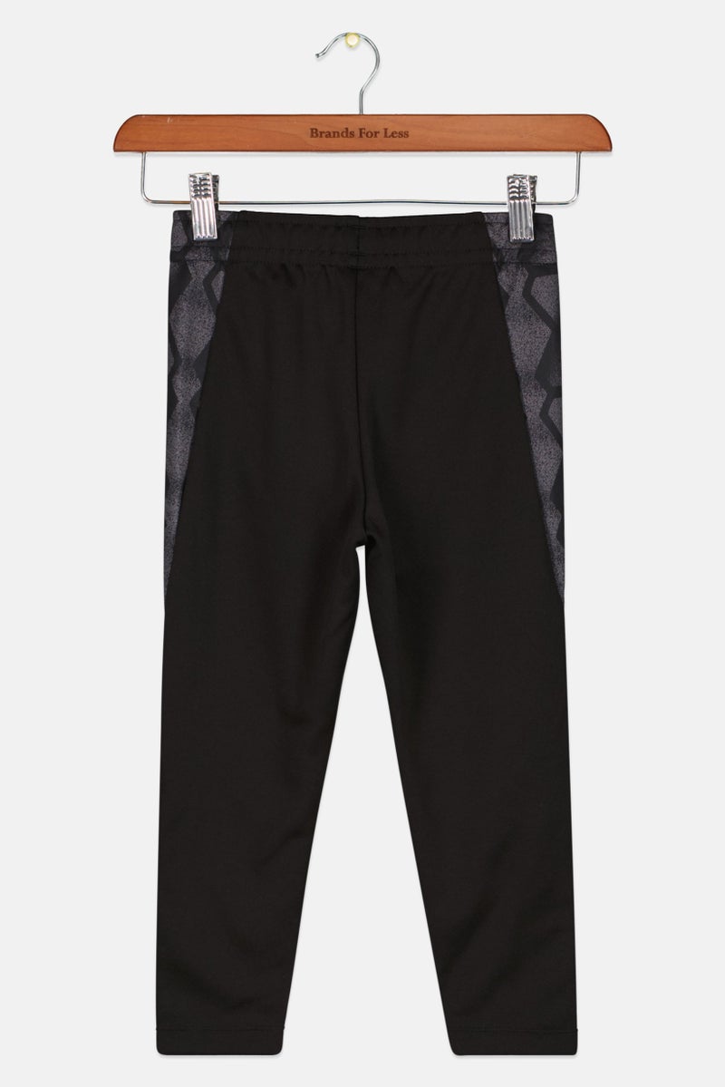 PUMA Kids Boys Brand Logo Sportswear Pants, Black Combo  - Image 2