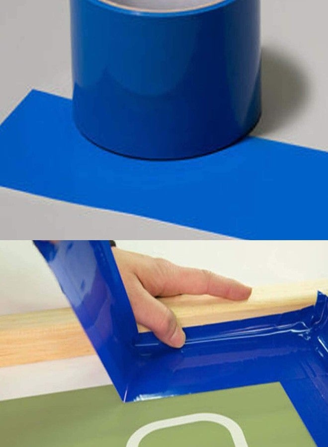 Tiger-Hoo Screen Printing Block Out & Graphic Production Blue Tape 2" x108ft(36yds) 12 Rolls Solvent and Water Resistant (2" Tape) - Image 5