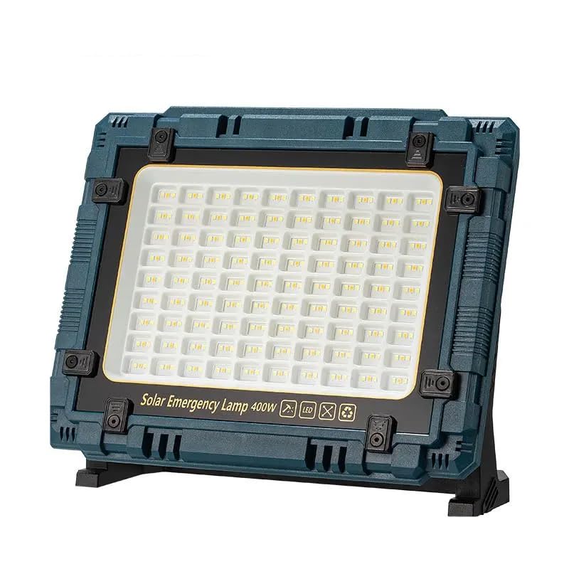 Brikipth Brikipth 400W LED Flood Light Outdoor LED Work LightFloodlight Fixture with Plug in IP67 Waterproof Lighting for Buildings Security Light for Yard Garden Stadium Garage Playground - Image 1