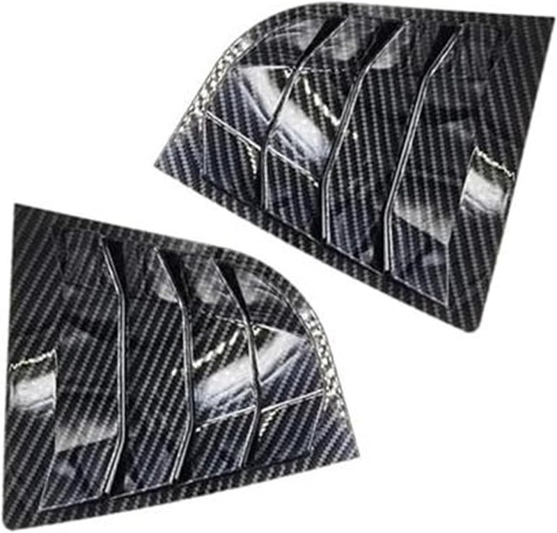 QASULER Car Rear Louver Window Cover Trim for Kia Forte K3 - Image 1