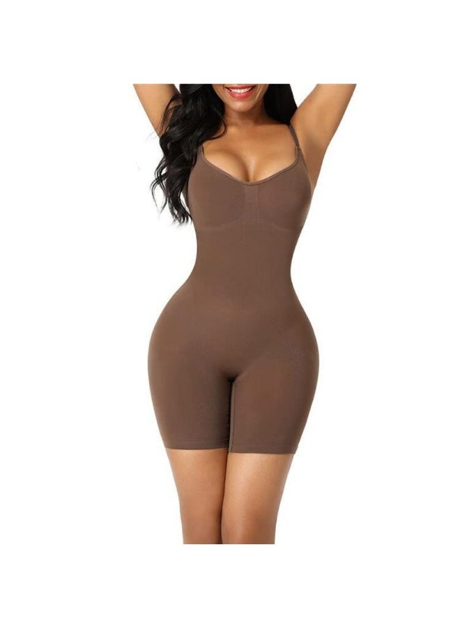 Women's long corset for slimming, tightening the abdomen and thighs, body shaping