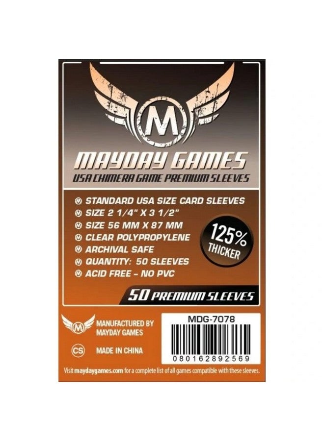 Premium USA Board Game Sleeves, Clear