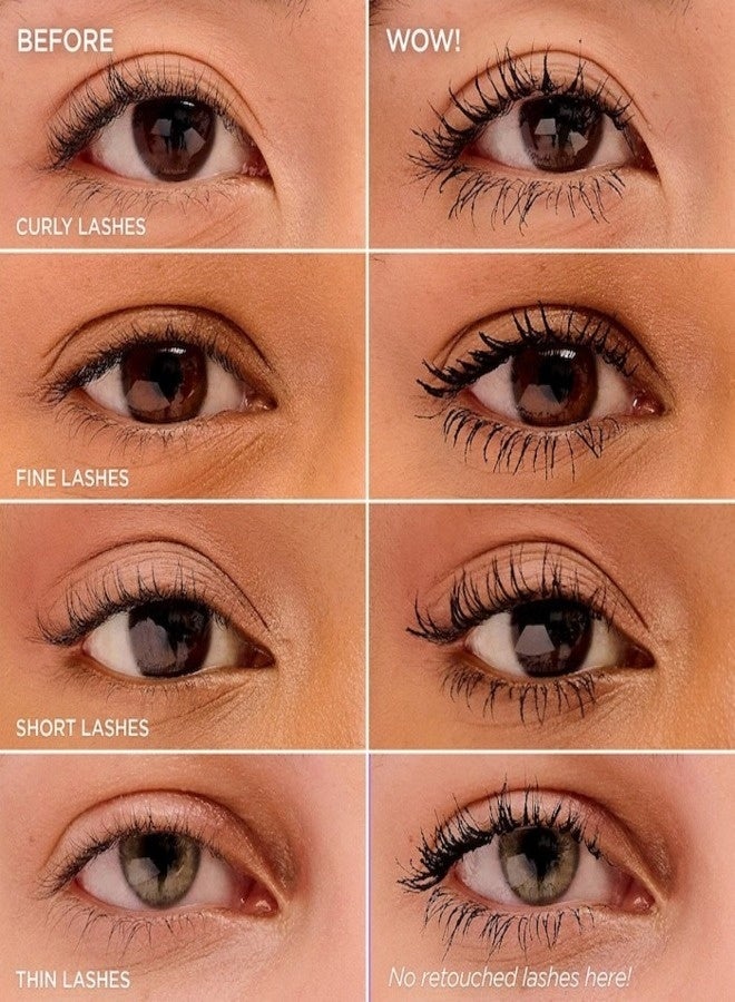 بينيفت ماسكارا بينيفت كوزمتكس بادغال بانغ! لتكثيف الرموش - لون أسود فاحم، 8.5 غرام | ماسكارا لتكثيف الرموش، تدوم طويلاً، مقاومة للتلطخ - Image 4