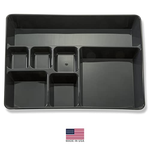 Officemate OIC, Achieva 30% Post Consumer Plastic Recycled Deep Drawer Tray, 15-1/8 X 11-1/2 X 2-1/4 in, Black - Image 4