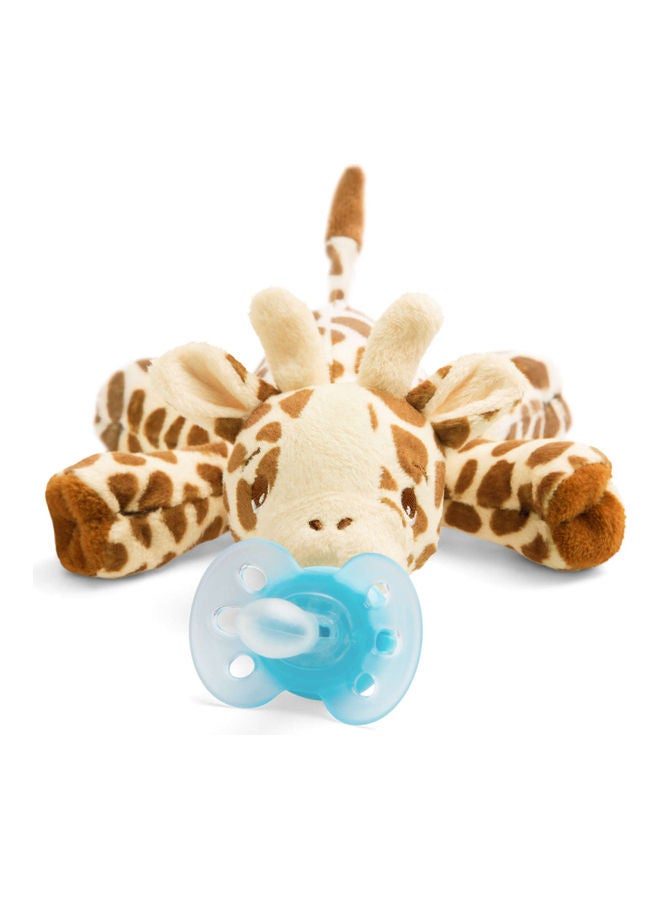 Philips Avent Ultra Soft Pacifier Plush, 0-6 M - Giraffe Model - Image 3