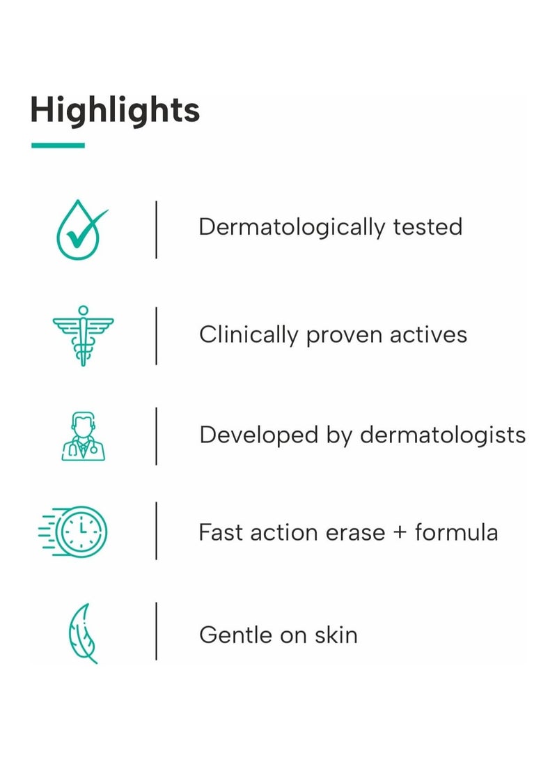 DERMATOUCH Bye Bye Acne Scars & Marks Cream || Acne Scars Corrector || Formulated Specially to Address Scars & Marks || Suitable For All Skin Types - 30 g (Pack of 1 - Image 3