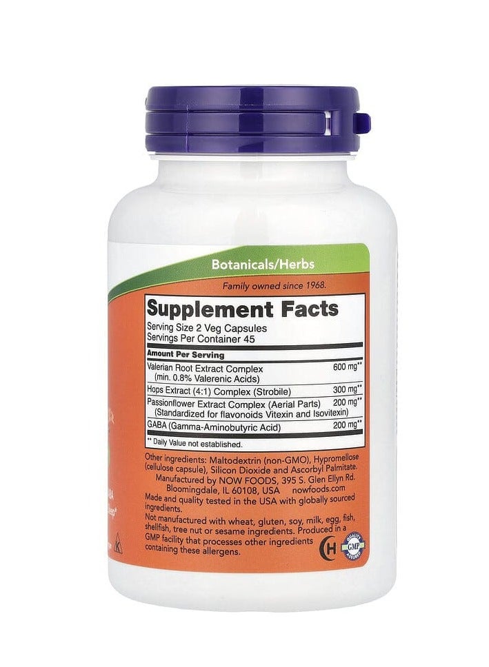 now Foods Sleep 90 Veg Capsules - Image 2